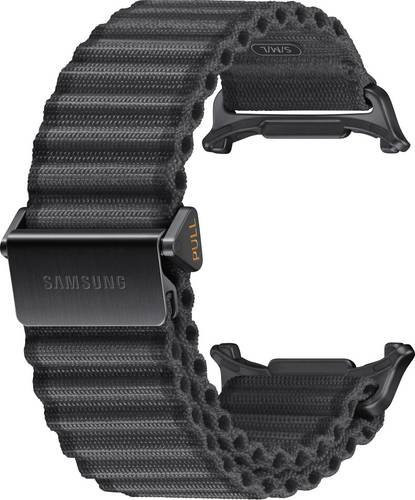 Samsung Ersatzarmband, Textil/NATO, Schwarz, Unisex - Bild 1