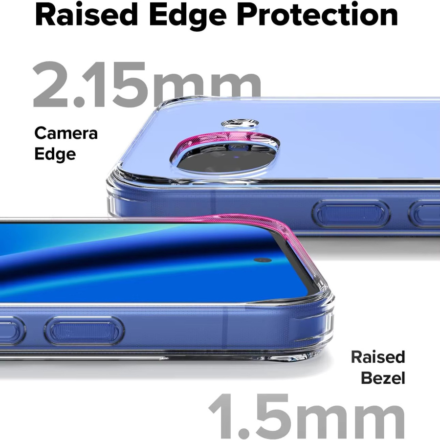 Transparente TPU-Schutzhülle für Google Pixel 10, 9, 8 Pro und XL sowie 10A, 9A, 8A in Klar - Bild 4