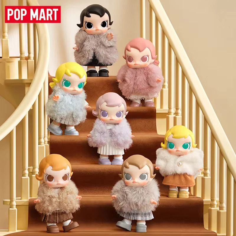 POPMART Baby Molly Winter Fit Check Series Blind Box Anime Figur als dekoratives Desktop Ornament - Bild 3