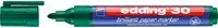 edding Pigmentmarker 30 nachfüllbarer Papiermarker in Grün und Blau mit feiner Spitze - Bild 1