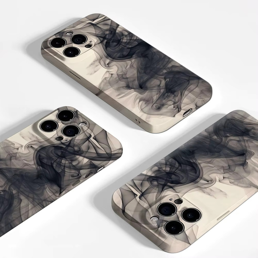 Apple Rauchschleier Handyhülle für iPhone 17 16 15 14 13 Pro Max Plus mit Magnetfunktion und robustem Doppelschicht-Schutz - Bild 3
