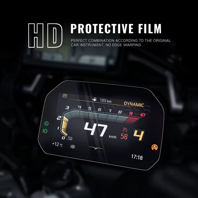 VYGES TFT Display Schutzfilm für BMW S1000RR S1000R S1000XR M1000RR M1000R M1000XR, transparent - Bild 3
