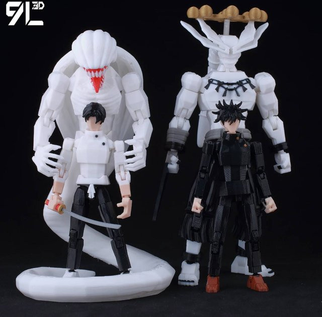 Bandai Jujutsu Kaisen Action Figuren, Mannequin Modell, Kunststoff, Bunt / Mehrfarbig - Bild 1