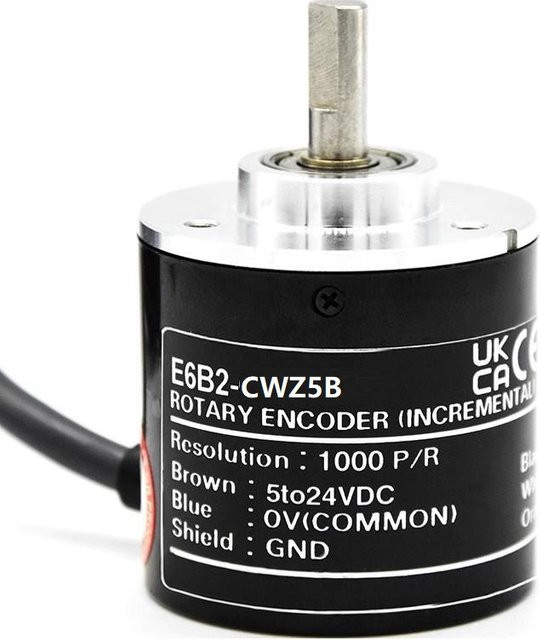 Inkrementaler optischer Drehgeber FATO E6B2-CWZ5B mit 10 bis 5000 Impulsen pro Umdrehung - Bild 1