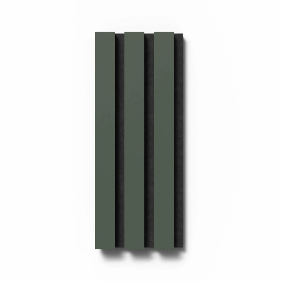 Denpanels Akustikpaneel Muster Linoleum Pewter Filz Schwarz in Streifenoptik B: 29,5 cm, H: 15 cm - Bild 2