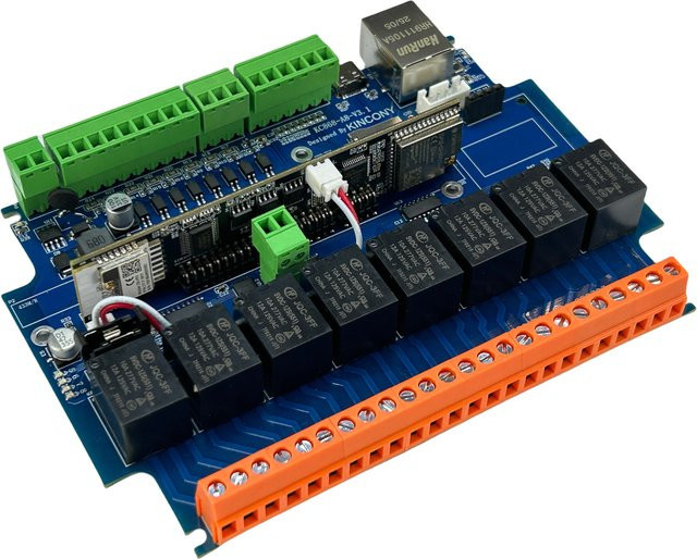 KinCony KC868-A8v3 ESP32-S3 8-Kanal-Relaismodul für Home Assistant und ESPHome mit RS485, Modbus, MQTT und HTTP für dein Smart Home DIY-Projekt - Bild 1