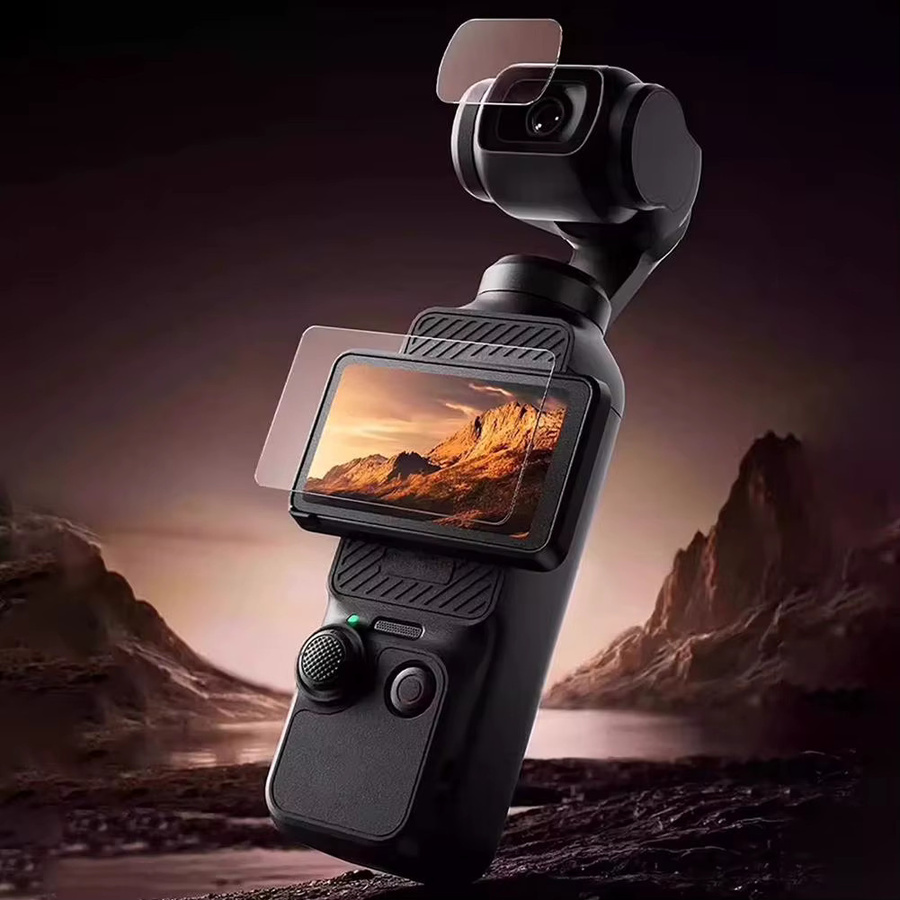 DJI Pocket 4 AR Antireflexions-Schutzfolie für Bildschirm und Gimbal-Kamera in Transparent - Bild 3