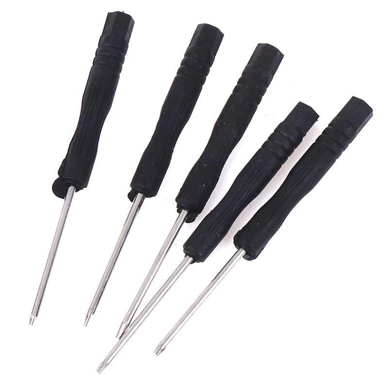 Hoeaden 5er Schraubendreher-Set T2 T3 T4 T5 T6 Reparatur-Werkzeugsatz für Mobiltelefone - Bild 3