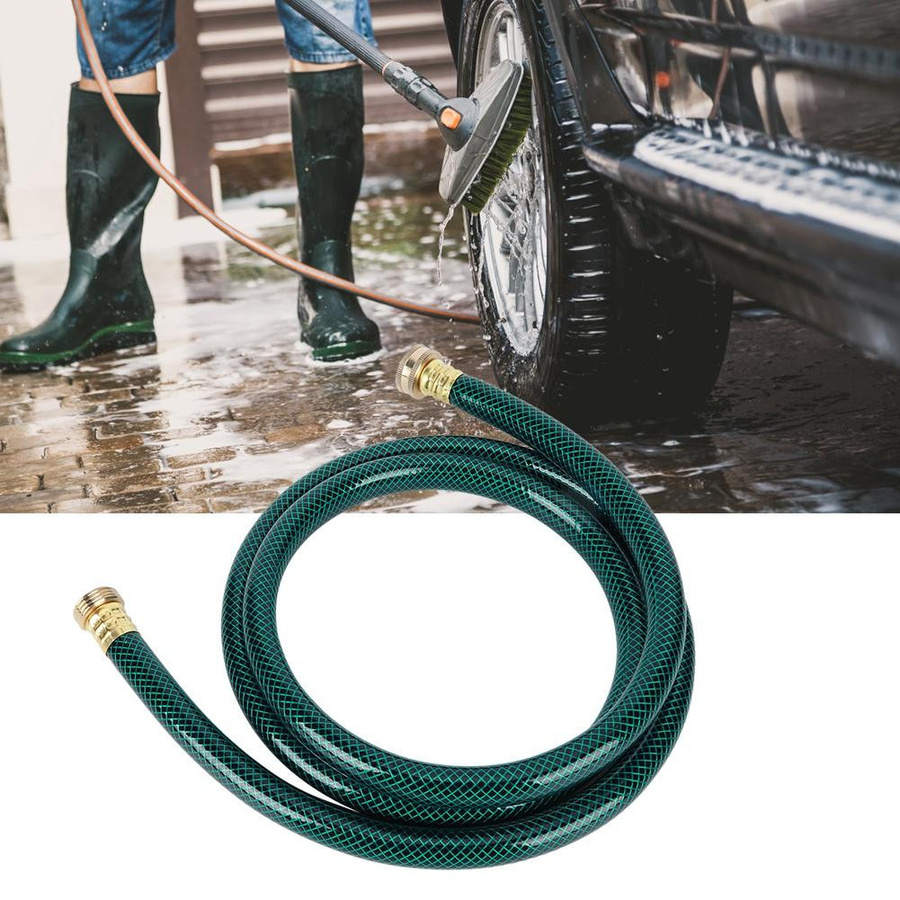 TOMTOP JMS Flexibler PVC Gartenschlauch G1 DN25 in Grün für Landwirtschaft, Rasen und Wasserbewässerung - Bild 8