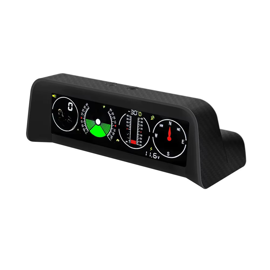 MAIMEIMI X90 Auto-GPS-System mit digitalem Tachometer, Neigungsmesser und Autokompass in Schwarz - Bild 7