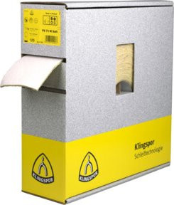 Klingspor PS 73 BWF Schleifrolle wirkstoffbeschichtet Korn 150 weiß Breite: 11,5 cm, Länge: 25000 cm - Bild 1
