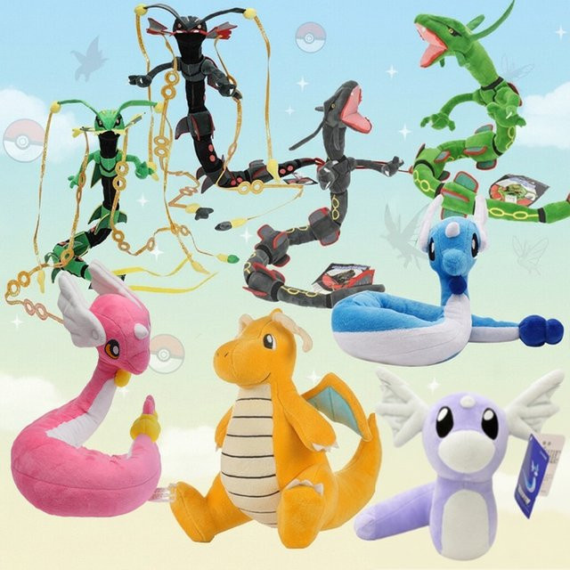 DUODUOBAO Dragonite Mini Dragon Dragonair Plüschpuppe, Kuschelkissen - Bild 1