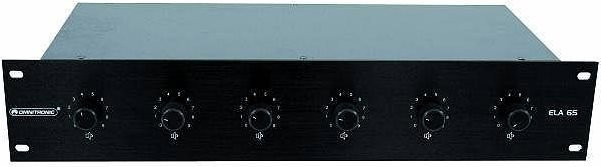 Omnitronic ELA 6S-Zonen LS-Regler 5W Schwarz - Bild 1