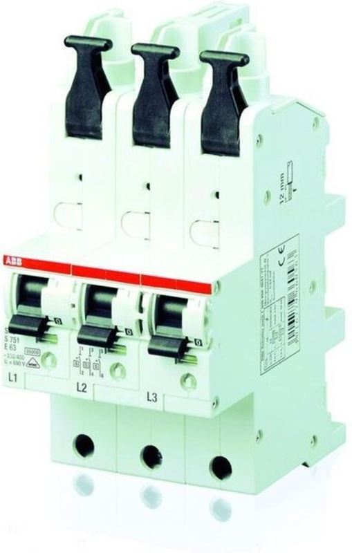 ABB Elsta Mosdorfer SICH AUTOMAT E35 S751/3 Hauptsicherungsautomat ohne Schienenadapter - Bild 2