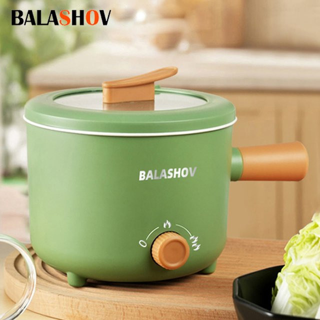 BALASHOV Elektrischer Reiskocher und Multifunktions-Multicooker in Grün mit Antihaft-Beschichtung - Bild 1