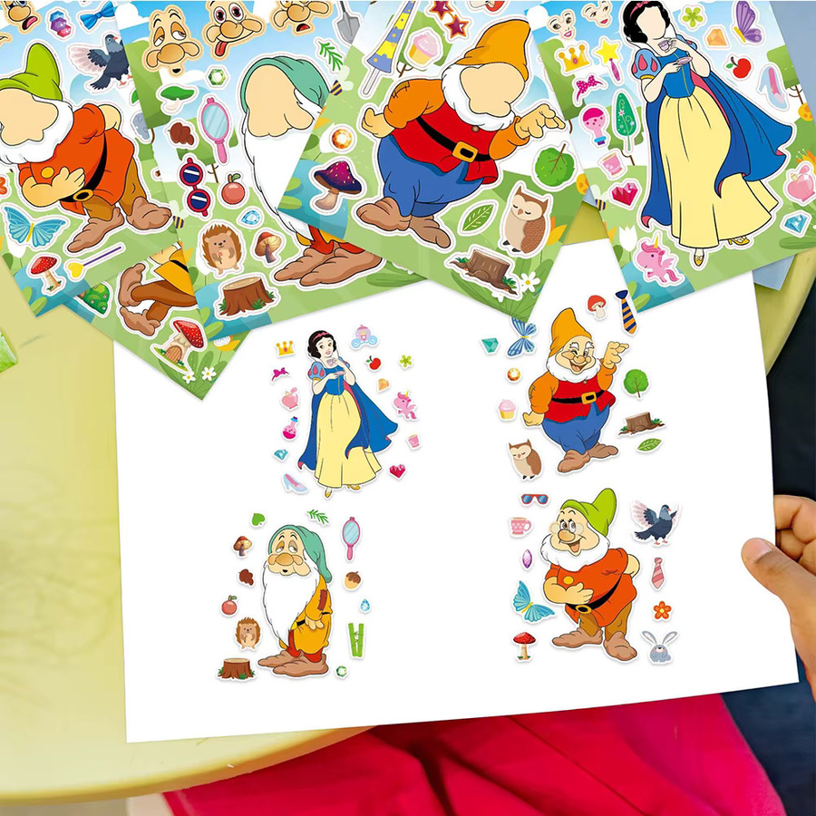 Disney Schneewittchen und die sieben Zwerge Puzzle-Aufkleber, Zubehör - Bild 2