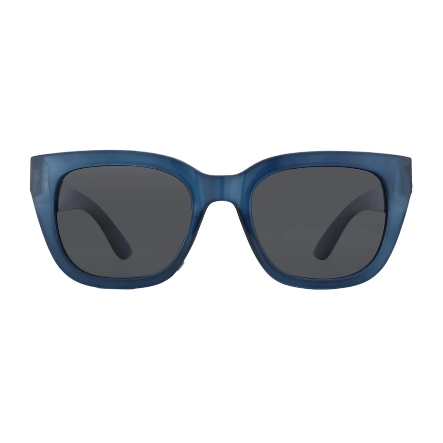 BLUEMOKY Sonnenbrille hexagonal, Acetat, blau, Damen, Vollrand - Bild 1