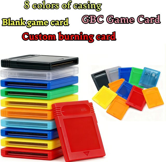 Bandai GBC-Spielkarte, leer, mehrfarbige Hülle - Bild 1