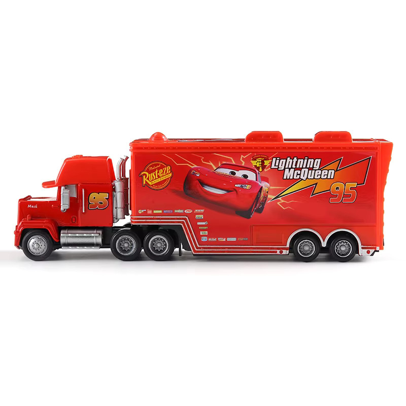 TAKARA TOMY Disney Cars 2 Mack Truck, Rennwagen, Metall, Set / Bundle - Bild 2