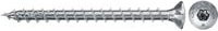 Fischer Power-Fast II Spanplattenschraube mit Senkkopf und Torx-Antrieb, verzinkter Stahl, Durchmesser: 5,0 mm, Länge: 60 mm - Bild 1