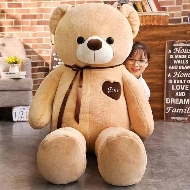 Yiran Furniture Bär Panda Plüschtier Puppe 80cm - Bild 1