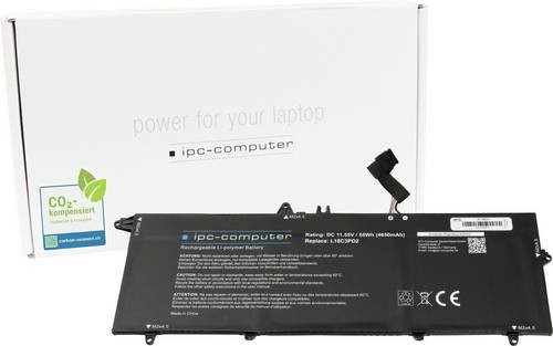 IPC-Computer Notebook-Akku L18C3PD2 in Schwarz mit 11,55V und 4800 mAh - Bild 1
