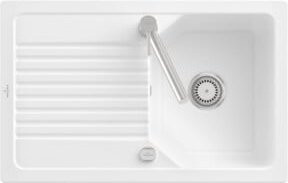 Villeroy & Boch Spüle Linara in Graphit mit CeramicPlus Beschichtung und Ablaufgarnitur - Bild 1