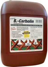 Burtex B.-Carbolin Holzanstrich wasserbasiert, Farbe: Transparent oder Braun, Volumen: 10 l - Bild 1