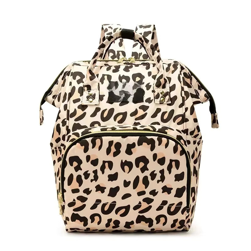 DHDH Baby Windeltasche mit Cartoon-Print, wasserdichte und waschbare Wickeltasche für unterwegs, Mehrfarbig, B: 38 cm, H: 25 cm - Bild 3
