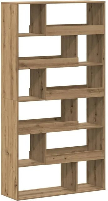 vidaXL Bücherregal Artisan-Eiche in Braun, B/T/H: 100 x 33 x 187,5 cm - Bild 1
