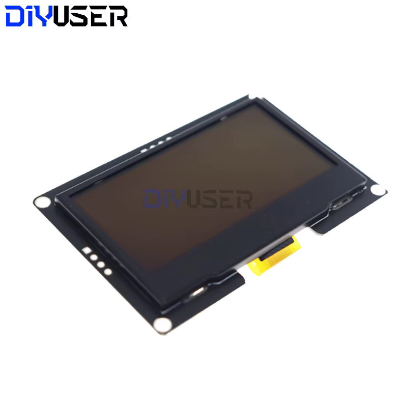 DIYUSER 2,4 Zoll OLED LCD Display Modul SSD1309 128x64 in Weiß mit I2C und SPI Schnittstelle - Bild 5