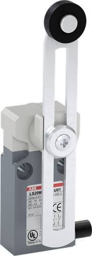 ABB LS20M51B11-U01 Positionsschalter mit Kuppenstößel, 10A, IP67, grau, Zinklegierung - Bild 1