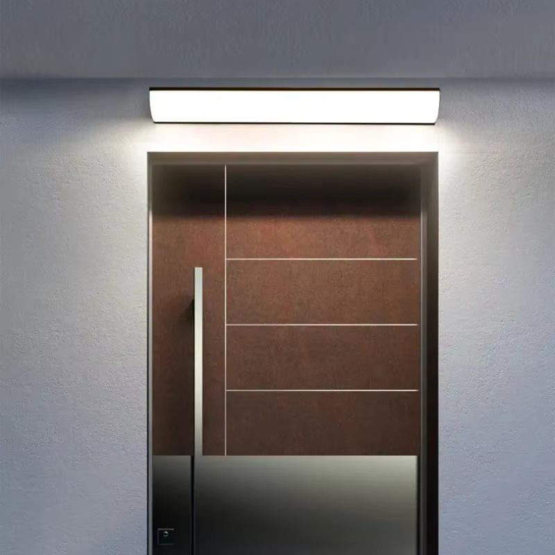 Z ZOSIMIO LIGHT Minimalistische Wandleuchte für Außen und Innen mit langen Streifen, wasserdichte Außenwandleuchte für Garten, Veranda und Innenhof - Bild 6