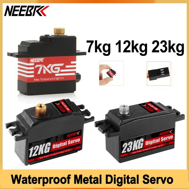 NEEBRC Digitalservo, Metall, Zubehör - Bild 1