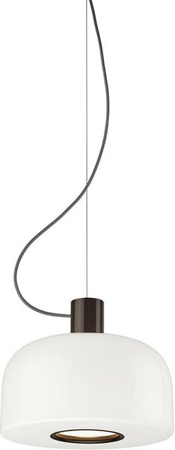 Flos Bellhop Glass S1 Pendelleuchte in Weiß mit Glaskuppel - Bild 1