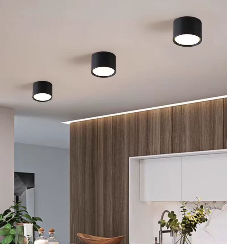 ANADnight Nordic LED Downlight Deckenleuchte Aufputz-Strahler in Weiß für Wohnzimmer und Schlafzimmer - Bild 5