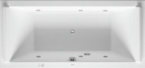 Duravit Whirlwanne Starck in Weiß mit Jet-Sys Air-Jets und EB-Version, B/T/H: 180 x 80 x 309 cm - Bild 1