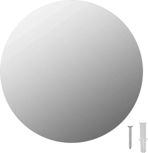 vidaXL Rahmenloser Rundspiegel aus Glas, Durchmesser: 30 cm - Bild 1
