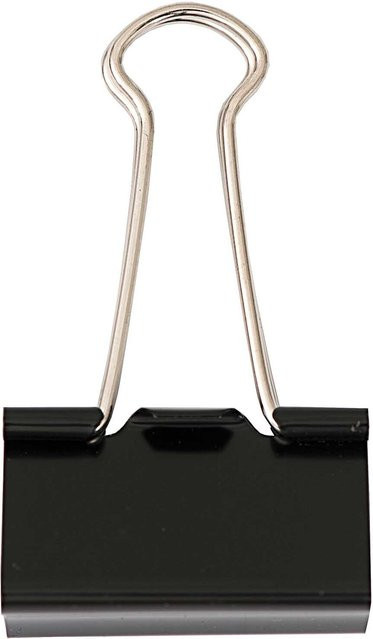 Rico Design Paper Poetry Foldback Klammern schwarz 41mm 2 Stück - Bild 1