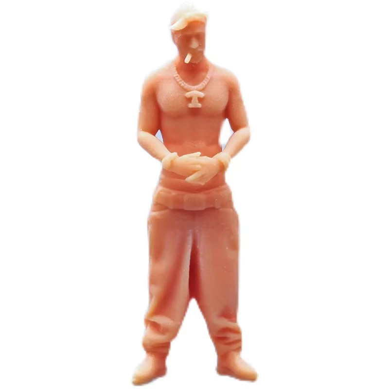 EHCMODEL 2Pac Rap Sänger Hip Hop Szene Miniaturen, Harz, Einzelfigur - Bild 2