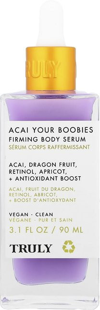 Truly Beauty Acai Your Boobies Straffendes Körperserum, 90 ml, Retinol, Acai - Bild 1