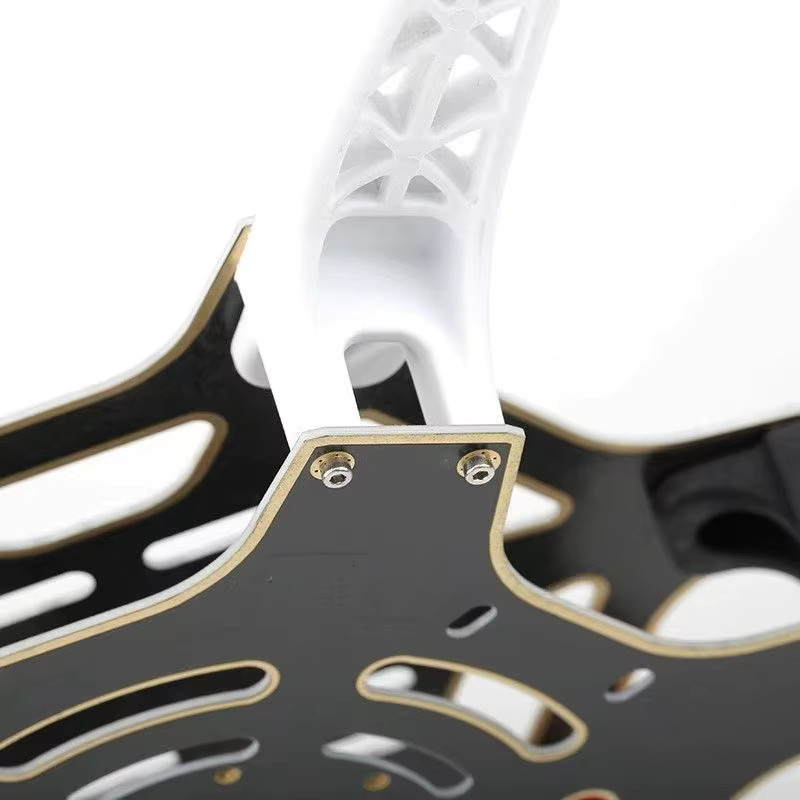 CHUZHAN F550 Sechsachsiges Drohnen-Rack mit integrierter Leiterplatte und Kohlefaser-Nylon-Rahmen für Multi-Rotor-Luftvermessung - Bild 3