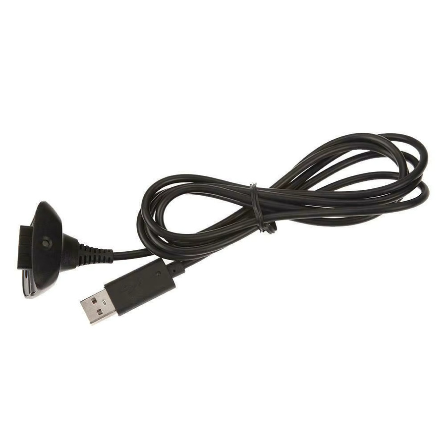 Microsoft USB-Ladekabel für Xbox 360 Wireless Controller, Schwarz, Länge: 1,5 m - Bild 2
