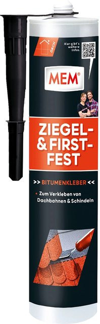 MEM Ziegel- und Firstfest Bitumen lösemittelfrei 445 g - Bild 1
