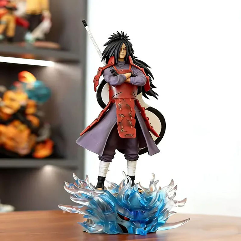 Bandai Naruto Anime Uchiha Madara GK Leuchtfigur aus PVC, mehrfarbig, Höhe: 25 cm - Bild 3