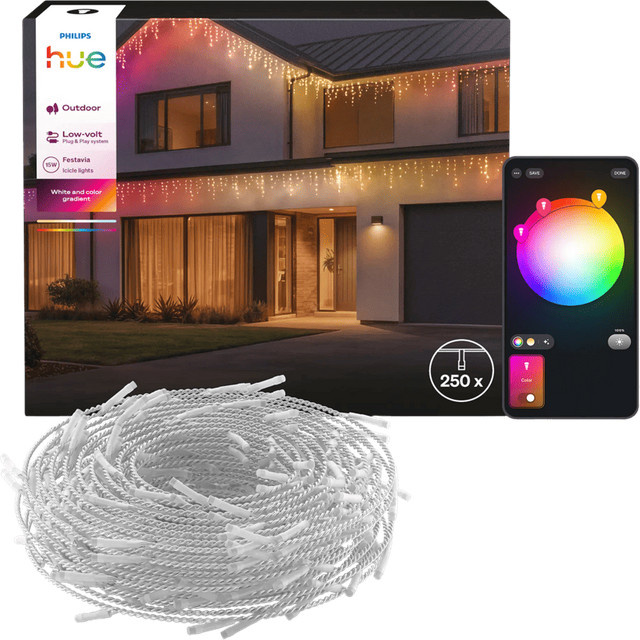 Philips Hue Festavia LED Lichterkette RGB Multicolour für Weihnachten, 8,5 Meter - Bild 1