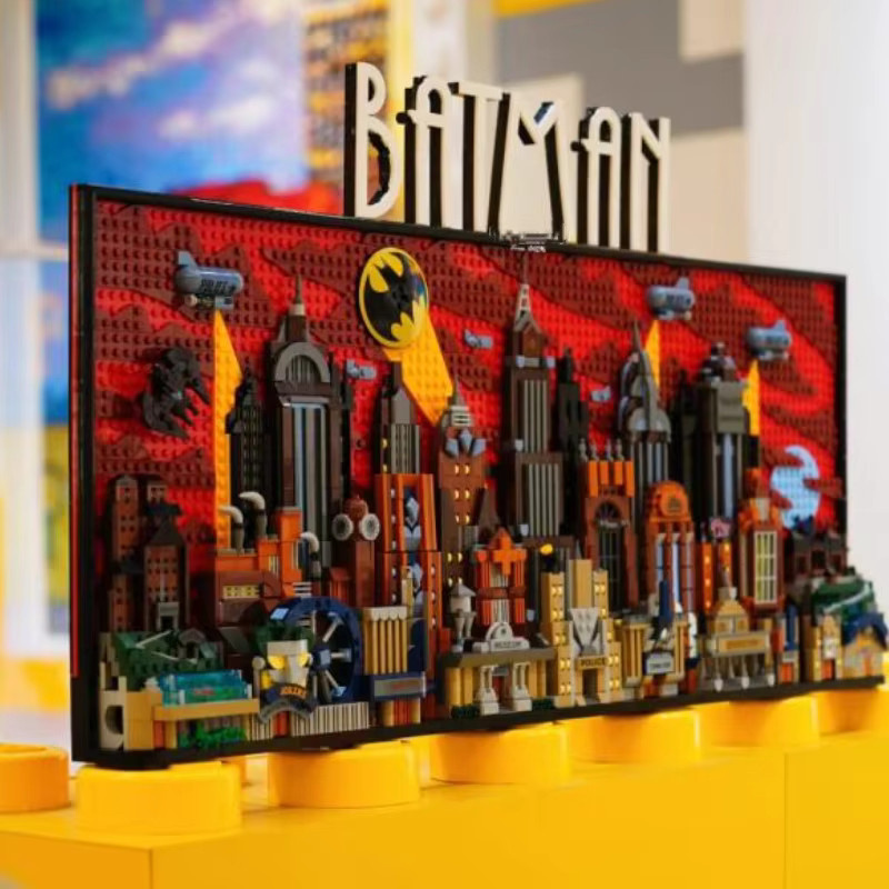 Hot Toys Bat City Architektur Skyline, Baustein-Set, 4210 Teile, ab 14 Jahren - Bild 4