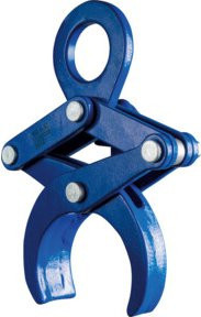 Planeta Rundmaterialgreifer RTG-0,5 aus Stahl in Blau mit 500 kg Tragfähigkeit - Bild 1