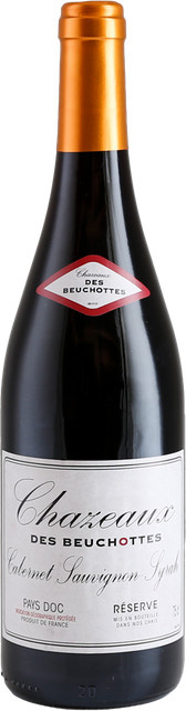 Chazeaux des Beuchottes, Cabernet Sauvignon Syrah Réserve, 2023, trocken, Rotwein, 0,75 l - Bild 1