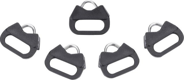 5er Set Shoemst Ersatz Legierung Dreieck-Splitringe in Schwarz für Kamera-Schultergurte - Bild 1